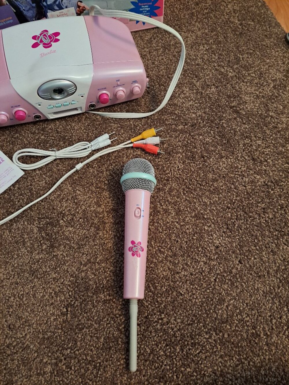 Vintage 2003 Mattel Barbie Karaoke Cam Music Video Maker With Wireless Mic W/Box - Picture 16 of 16